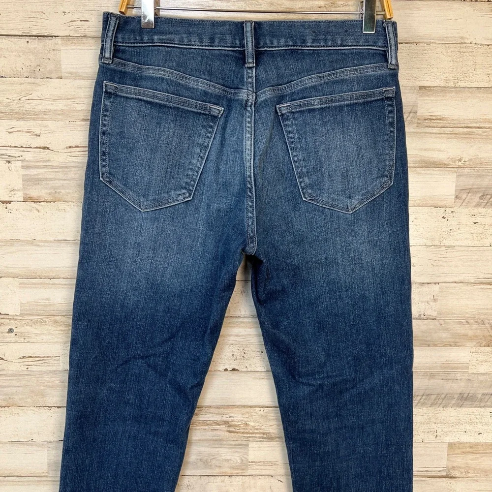 Banana Republic Jeans Mens 31x32 Blue Denim Slim Fit Rapid Movement Dark Wash